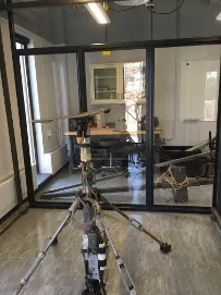 The Ski Safety Lab test equipment