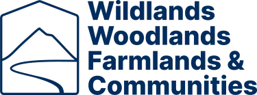 logo: wildlands woodlands farmlands & communities