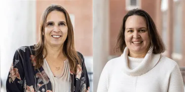 Melanie Locher and Coralee Tye