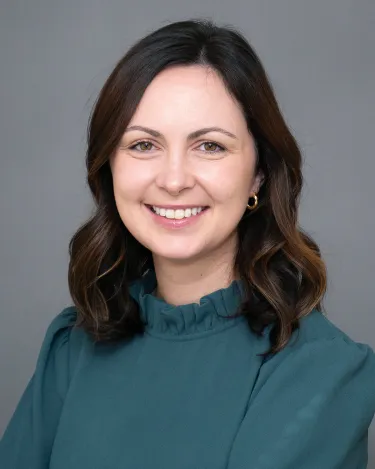 A person wearing a blouse