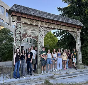 group of students in vancouver