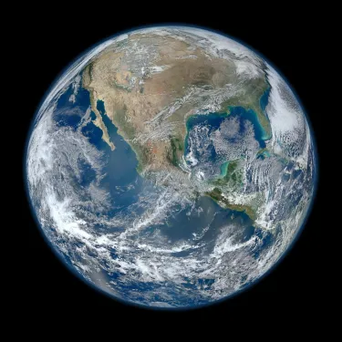Earth in space