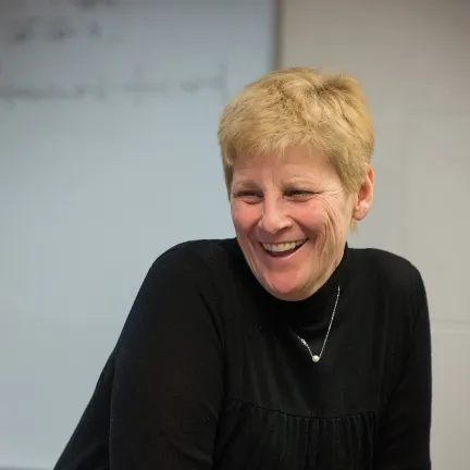 Mathematics professor Joan Rosi Rosebush