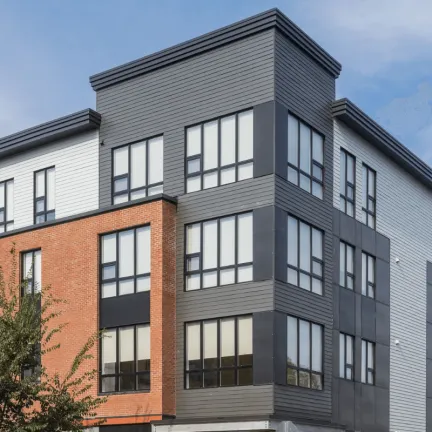 Exterior of Apartment Building 