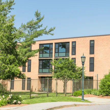 Exterior of Living and Learning Building