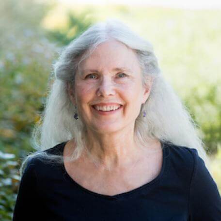 Catherine Paris smiling at the camera