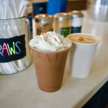 A cup of coffee at Henderson's Cafe 