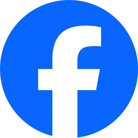 round facebook logo