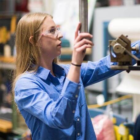 Mechanical Engineering graduate student