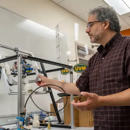 Autonomy and Robotics professor Luis Default Espinosa