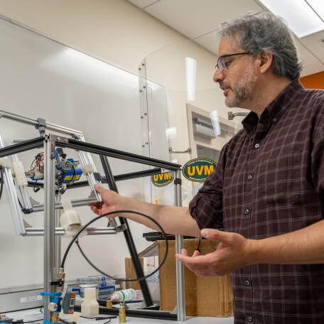 Autonomy and Robotics professor Luis Default Espinosa