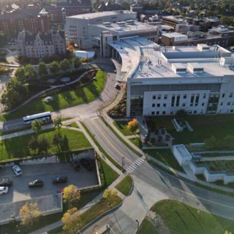 campus building scene