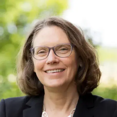 woman smiling