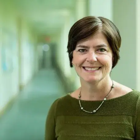 woman smiling