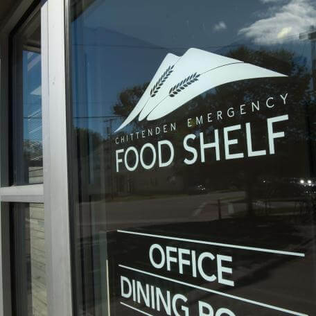Chittenden Emergency Food Shelf Front Door