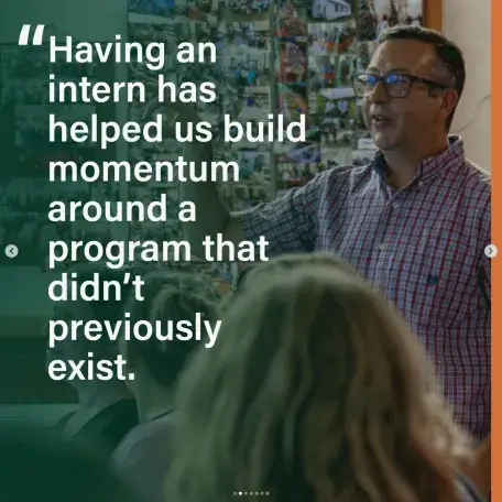 Instagram post about 2025 White River Valley cohort