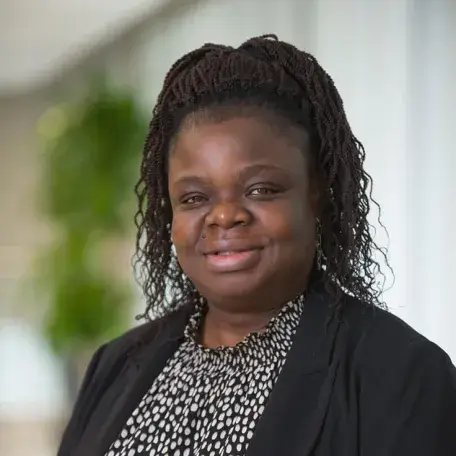 headshot of woman smiling
