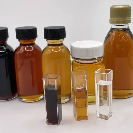 Maple syrup testing bottles