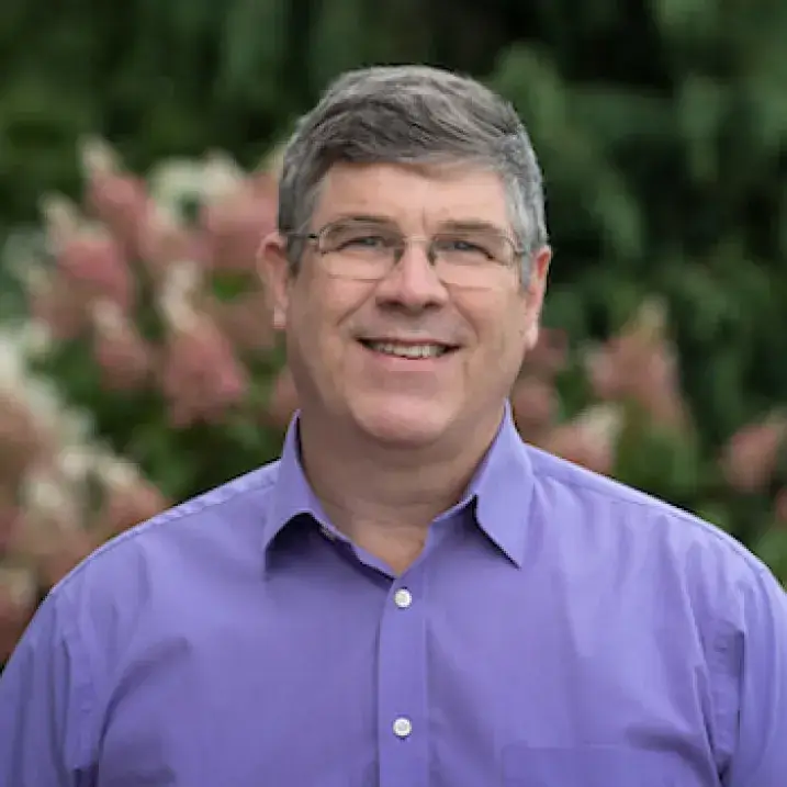 Donald Stratton smiling at the camera