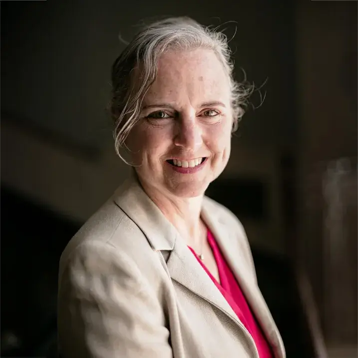 A portrait of Patricia Coates