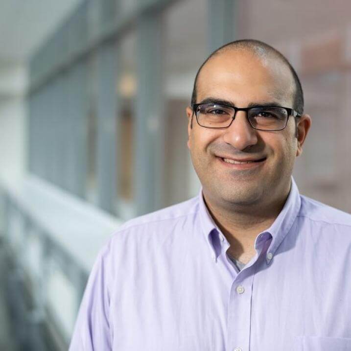 Mel Symeonides smiling