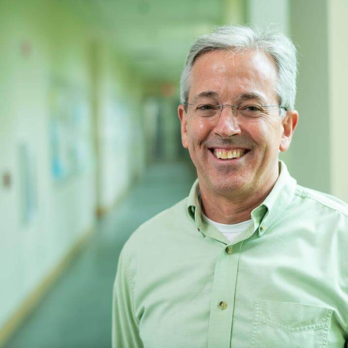 Gary Ward smiling