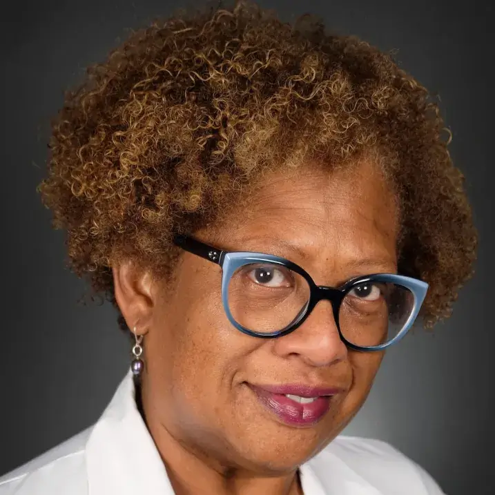 headshot of woman smiling