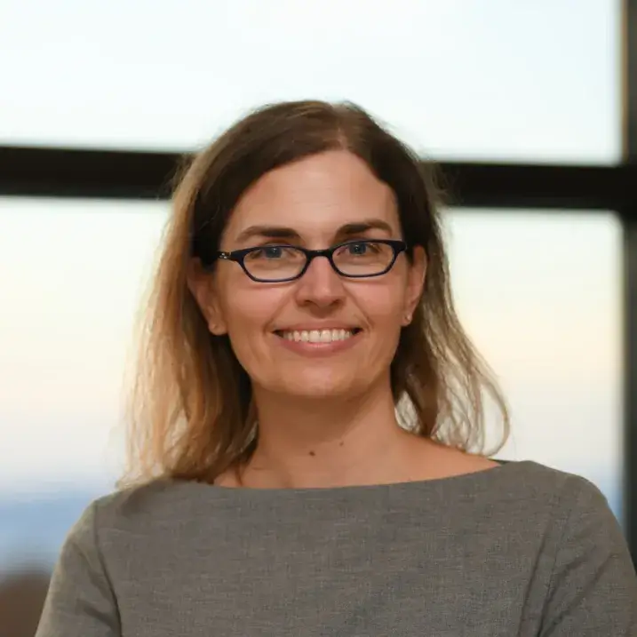 woman smiling