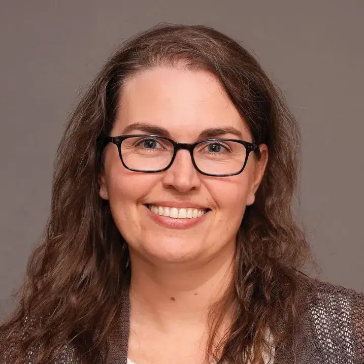 woman smiling