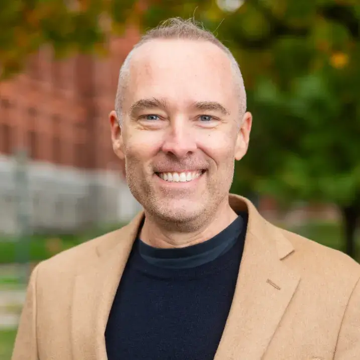 man smiling