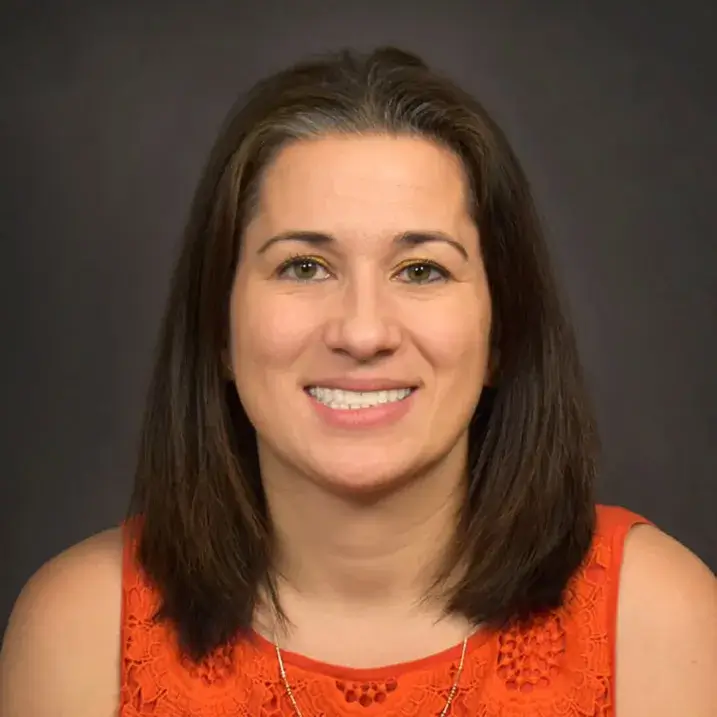 woman smiling