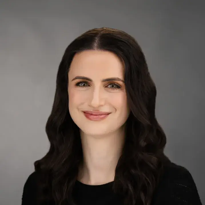 woman smiling