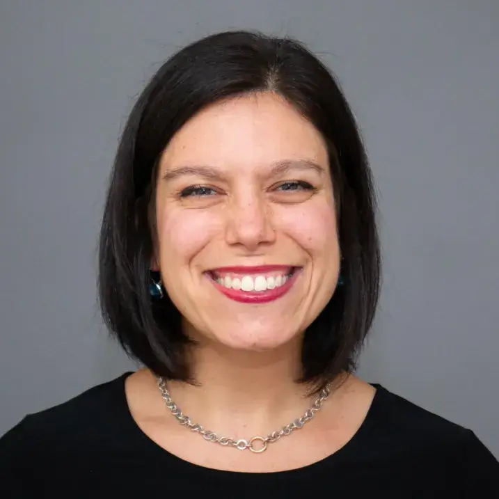 woman smiling
