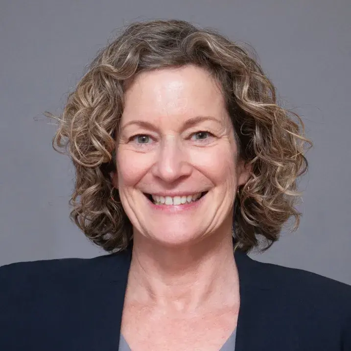 woman smiling