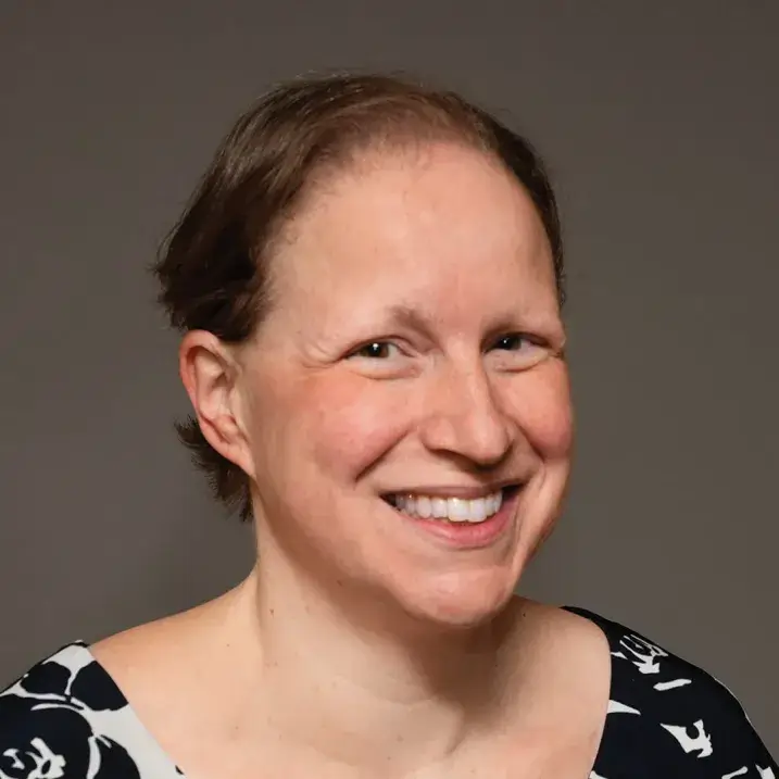woman smiling