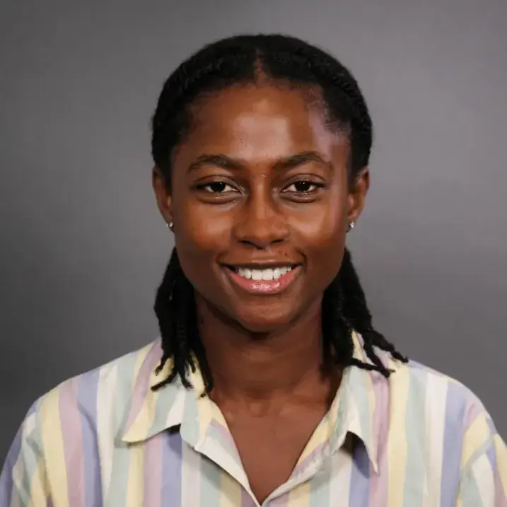 person smiling