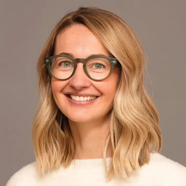 person smiling
