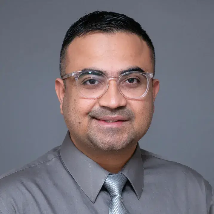 person smiling