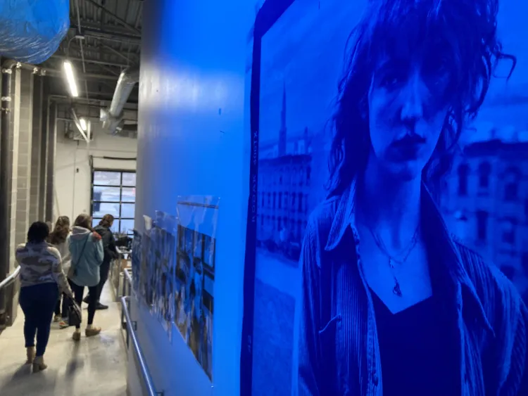 Images from photographers in the generator hallway