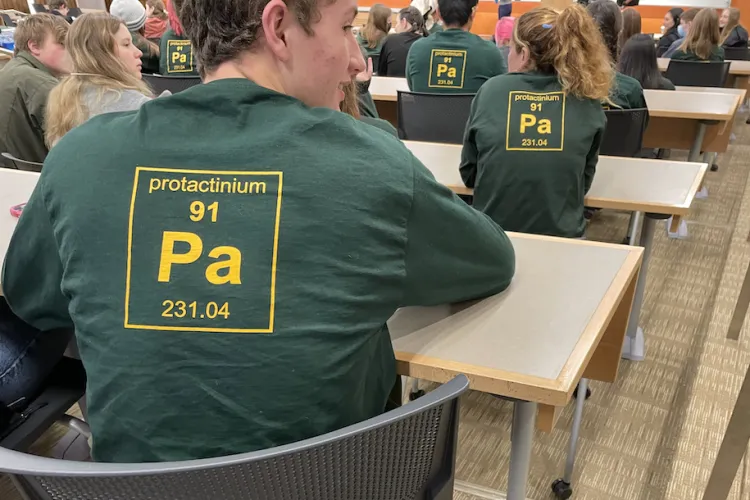 Students from People's Academy