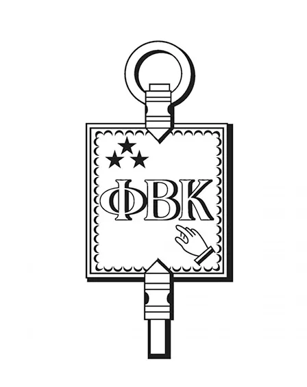 Phi Beta Kappa logo in black and white