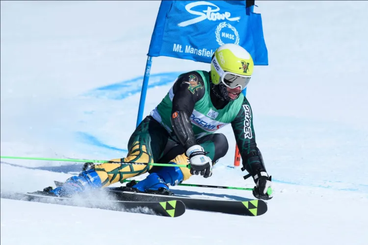 Patrik's son David ('22) was on the UVM Ski Team