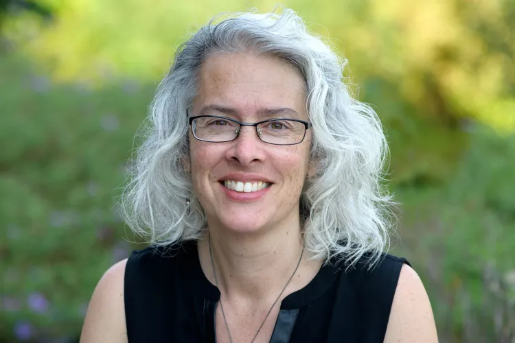 Jeanne Harris studies soil microbes and abiotic material