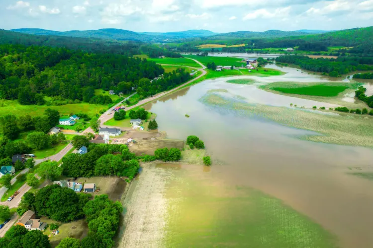 Jeffersonville flooded farms