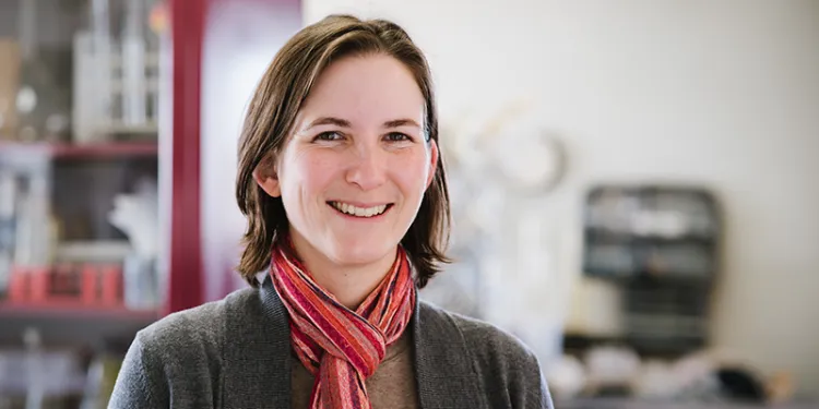 christine vatovec smiling at the camera