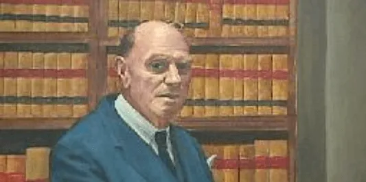 Painting of Edwin W. Lawrence