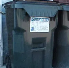 large recycling containers