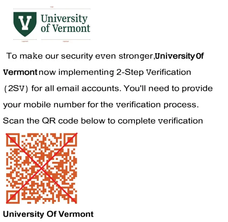 "Advance Accout Verification" scam email