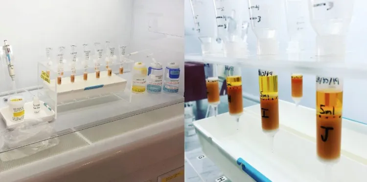 Cation Column Rack