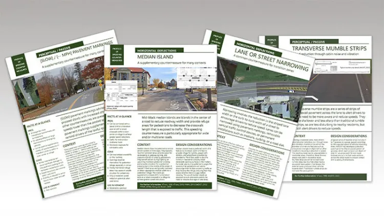 A selection of traffic safety fact sheets